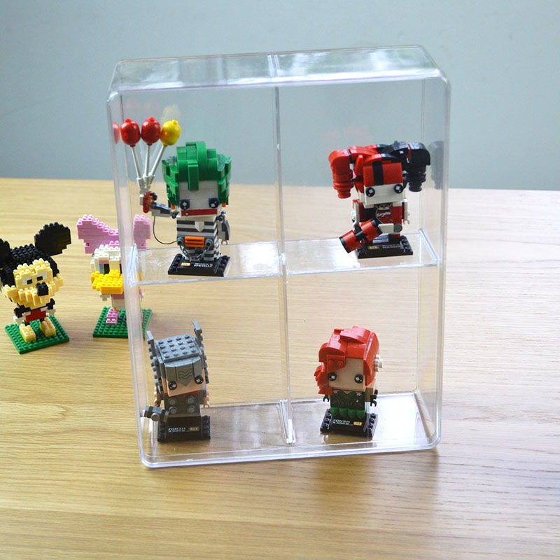 Lưới 18/4 Acrylic Hộp Hiển Thị - đánh giá và giá Lego Minifigure Holder