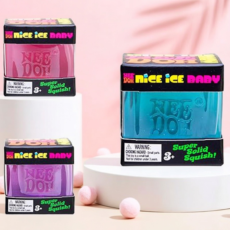 Schylling Needoh Squishy Ice C - đánh giá và giá Fidget Cube Original